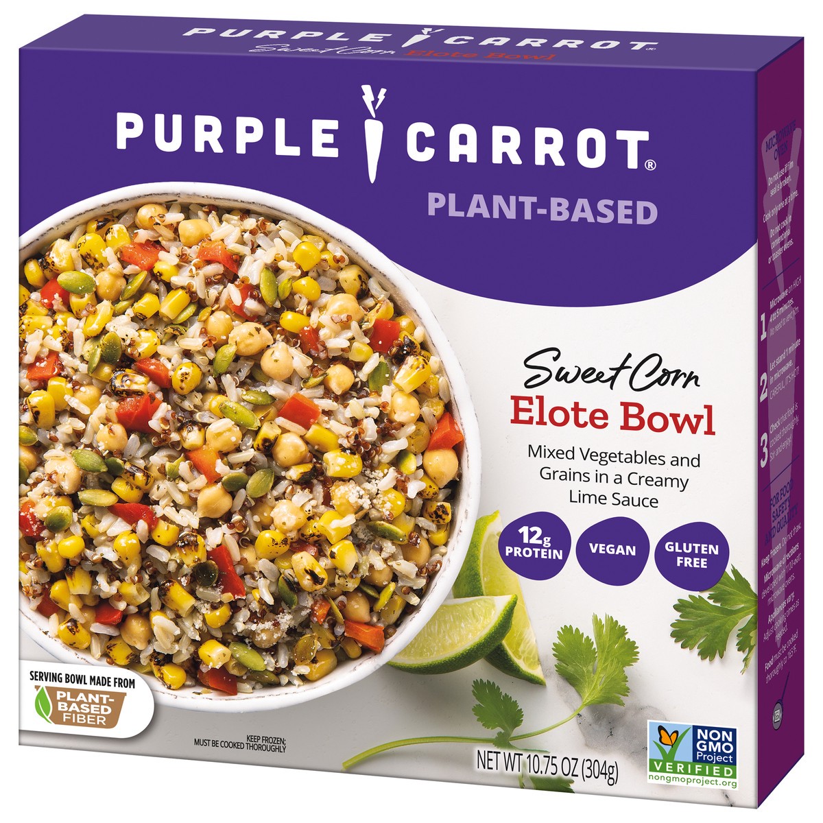 slide 9 of 9, Purple Carrot Sweet Corn Elote Bowl, Frozen Meal, 10.75 oz, 10.75 oz