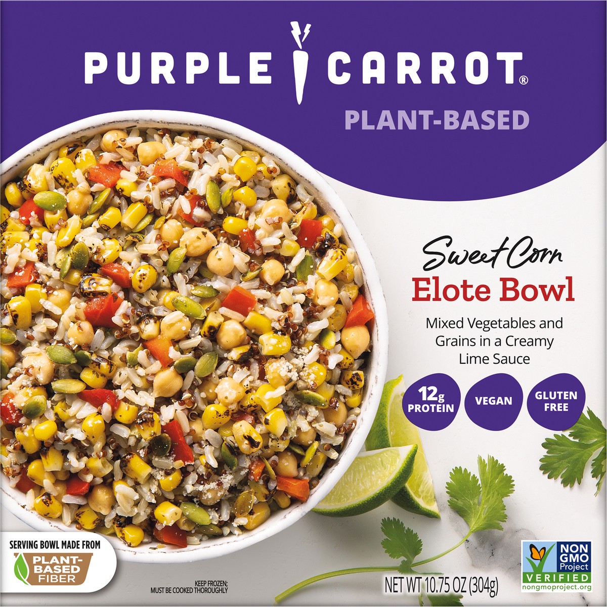 slide 5 of 9, Purple Carrot Sweet Corn Elote Bowl, Frozen Meal, 10.75 oz, 10.75 oz