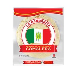 La Banderita Comalera 8" Flour Tortillas 8 ct