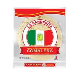 La Banderita Comalera 8" Flour Tortillas 8 ct