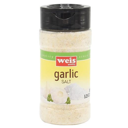 slide 1 of 6, Weis Quality Garlic Salt Spices, 5.25 oz