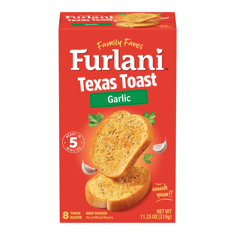 slide 6 of 6, Furlani Garlic Texas Toast 8 ea, 8 ct