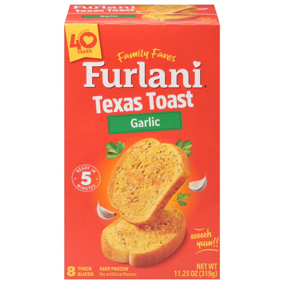 slide 1 of 6, Furlani Garlic Texas Toast 8 ea, 8 ct