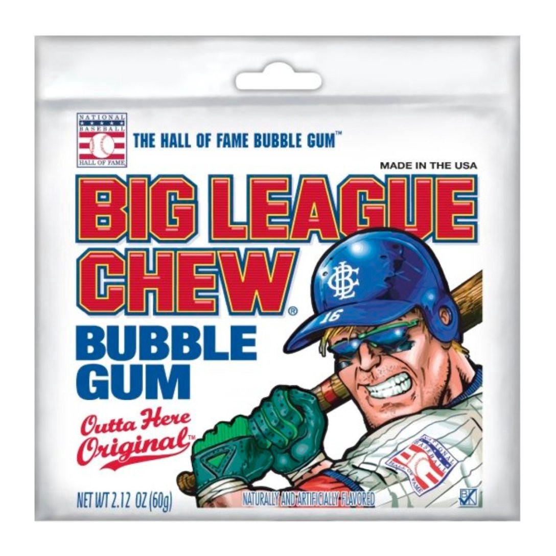 slide 1 of 1, Big League Chew Original Bubble Gum, 2.12 oz