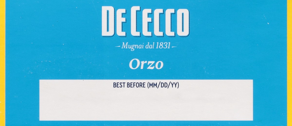 slide 12 of 12, De Cecco No. 74 Orzo 1 lb, 16 oz