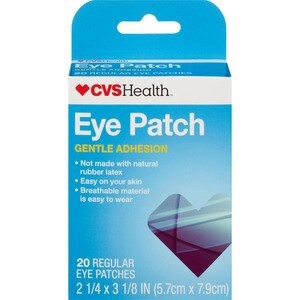 slide 1 of 1, CVS Health Latex-Free Eye Patch, 20 Ct, 20 ct