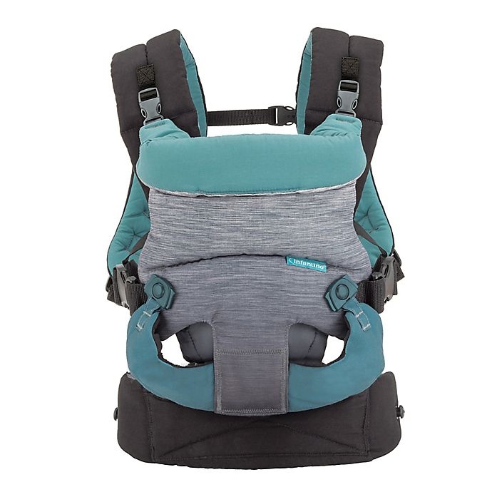 slide 1 of 6, Infantino Go Forward Evolved Ergonomic Carrier - Grey, 1 ct