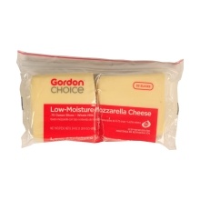 slide 1 of 1, GFS Mozzarella Cheese Slices, 32 ct