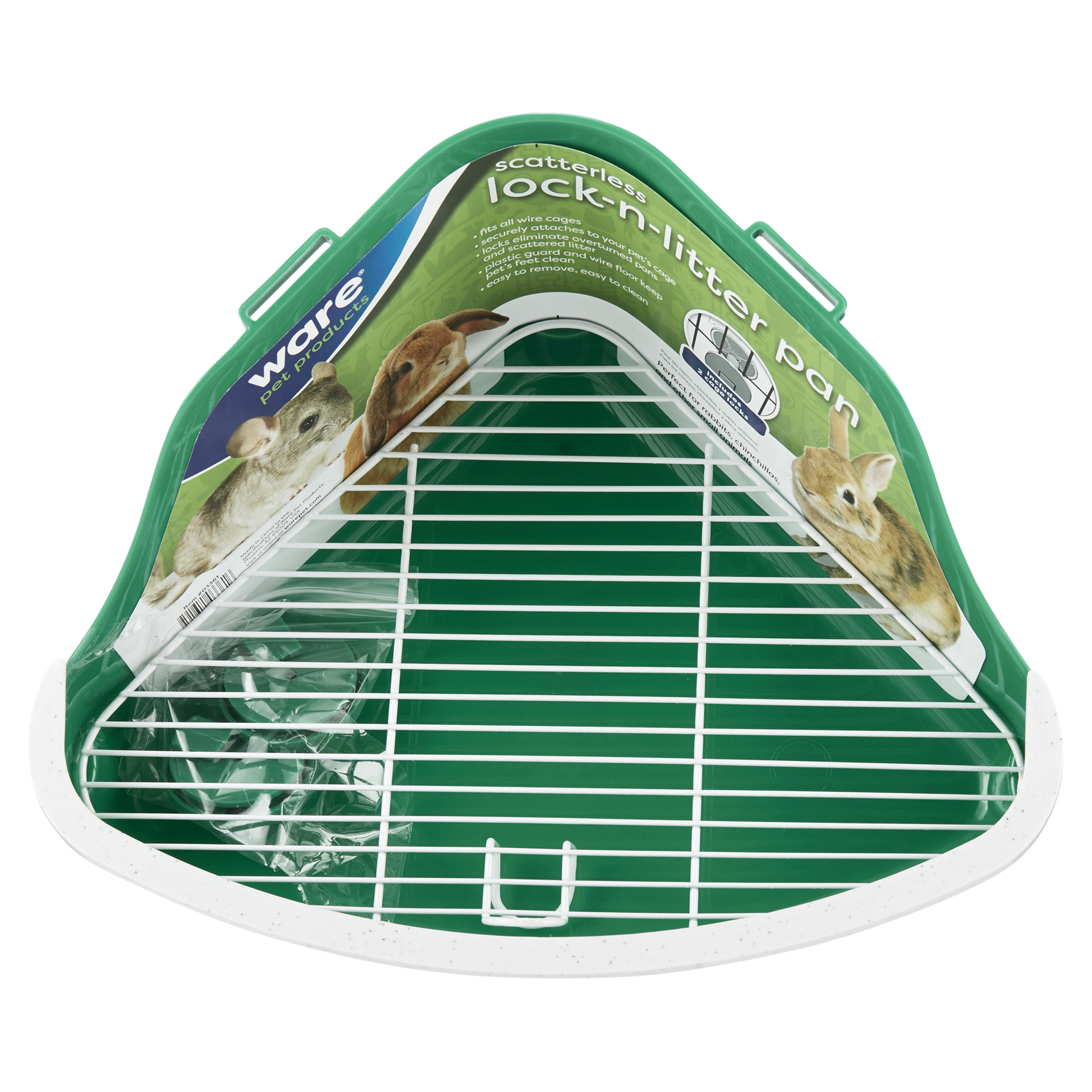 slide 4 of 29, Ware Pet Products Scatterless Lock-N-Litter Pan, 1 ct