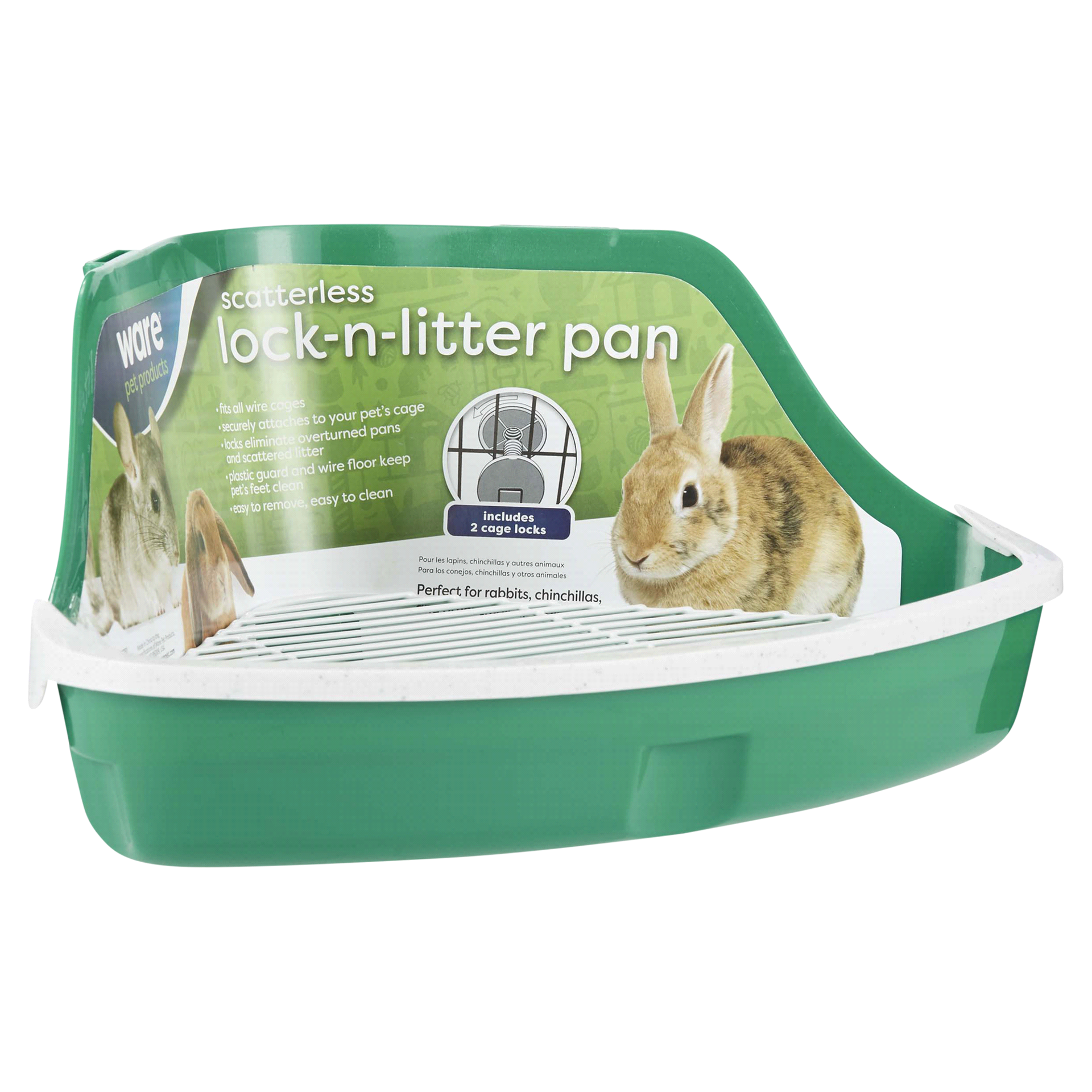 slide 6 of 29, Ware Pet Products Scatterless Lock-N-Litter Pan, 1 ct