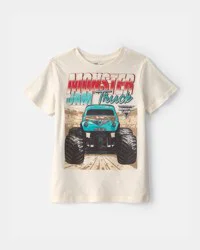 Carter's Boys Monster Truck Graphic Tee - Black - Size 12