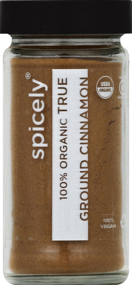 slide 1 of 2, Spicely Organic Spices Cinnamon 1.4 oz, 1.4 oz