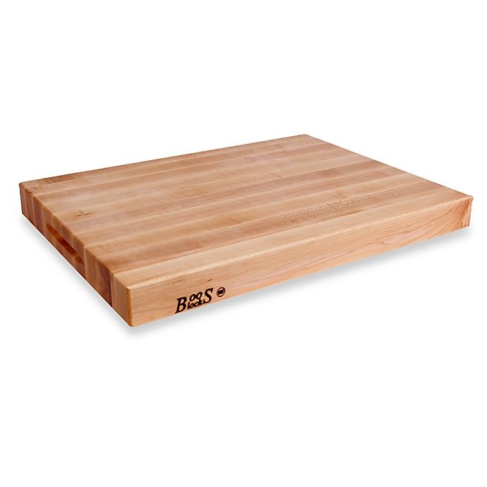 slide 1 of 1, John Boos & Co. Reversible Edge Maple Cutting Board, 24 in x 18 in