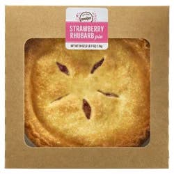 Fresh from Meijer 10" Strawberry Rhubarb Pie, 39oz