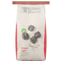 Publix Charcoal Briquets, Instant Light