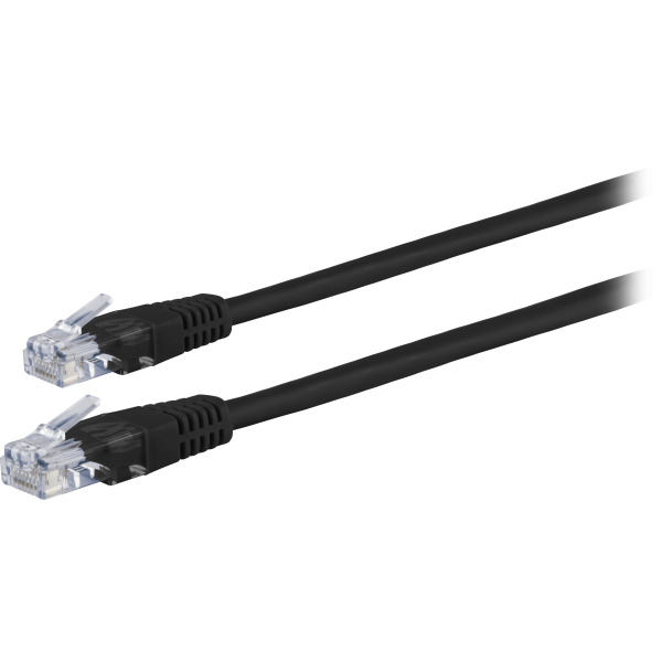 slide 3 of 6, Ativa Cat 5E Network Cable, 7', Black, 1 ct