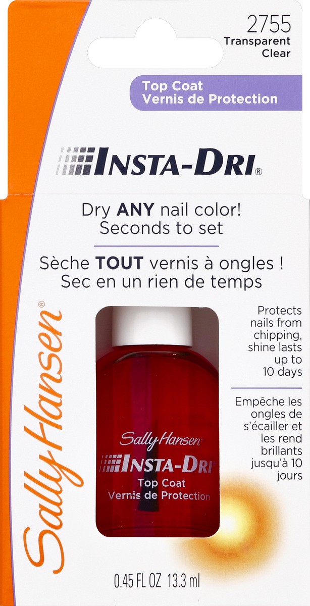 slide 1 of 5, Sally Hansen Top Coat 0.45 oz, 0.45 oz