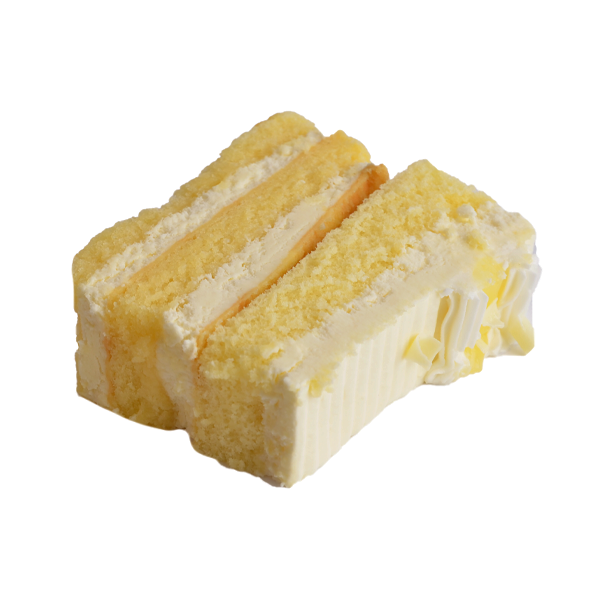 slide 1 of 1, L&B  Lemon & Creme Shortcake Slice, 3 oz