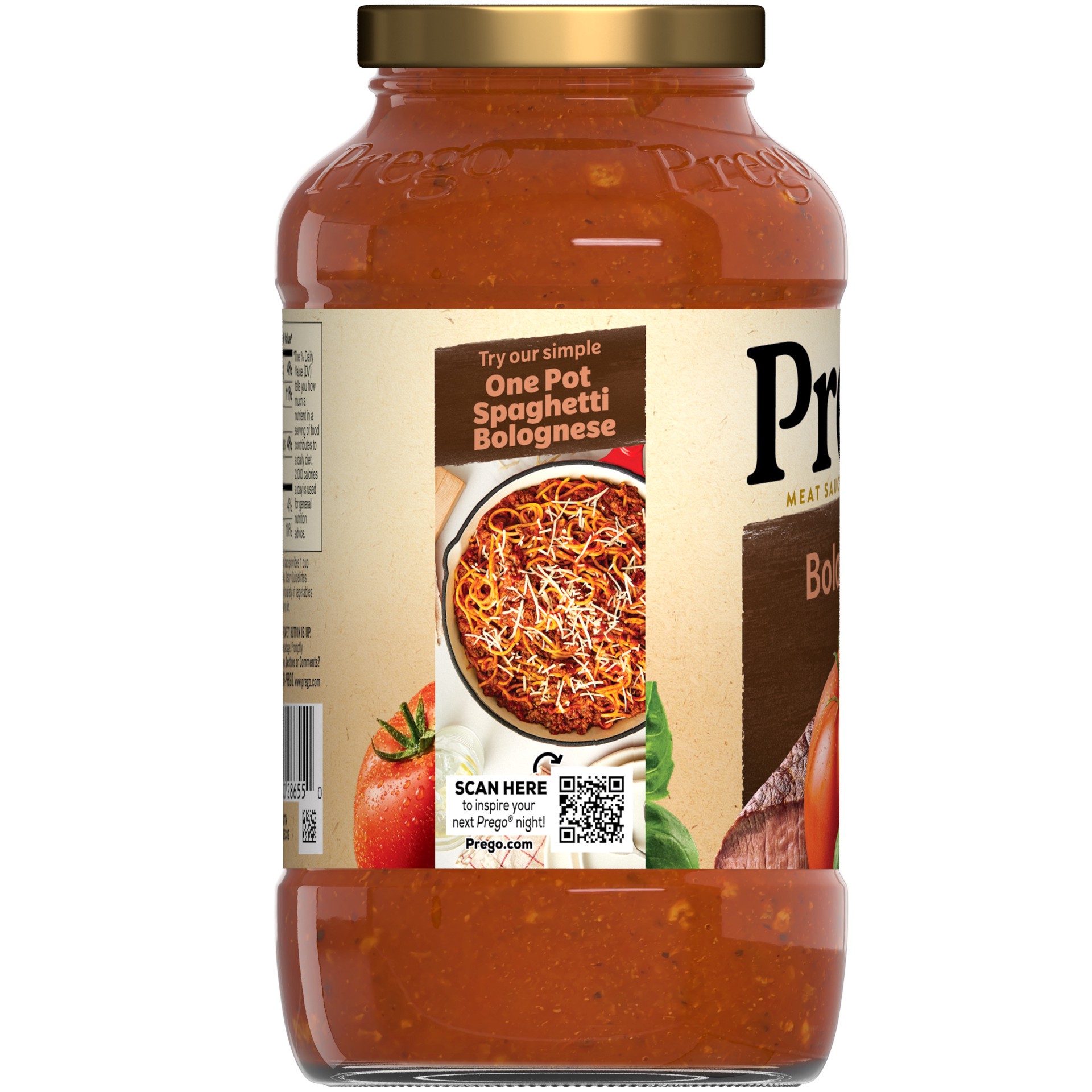 slide 2 of 5, Prego Bolognese Meat Sauce, 23.5 oz Jar, 23.5 oz