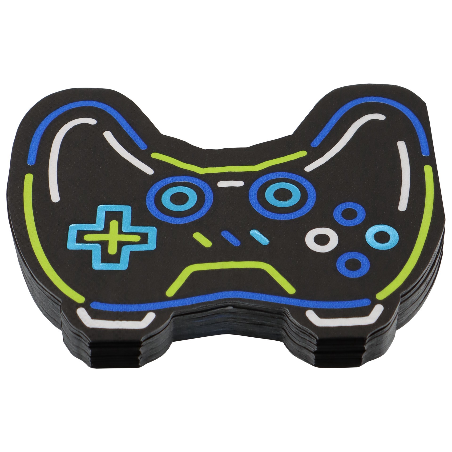 slide 2 of 3, Game Controller Lunch Napkins, 20ct. By Celebrate It, 20 ct