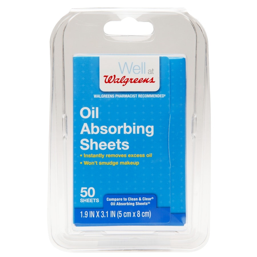 slide 1 of 1, Walgreens Oil Absorbing Sheets, 50 ct