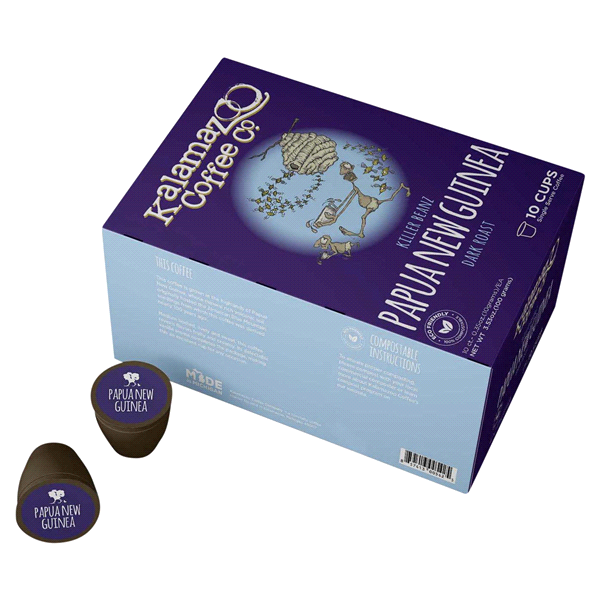 slide 4 of 5, Kalamazoo Candle Company KALAMAZOO COFFEE CUPS PAPUA NEW GUINEA, 1 ct