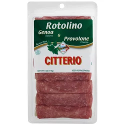 Citterio All Natural Genoa Provolone Rotolino - 6 OZ