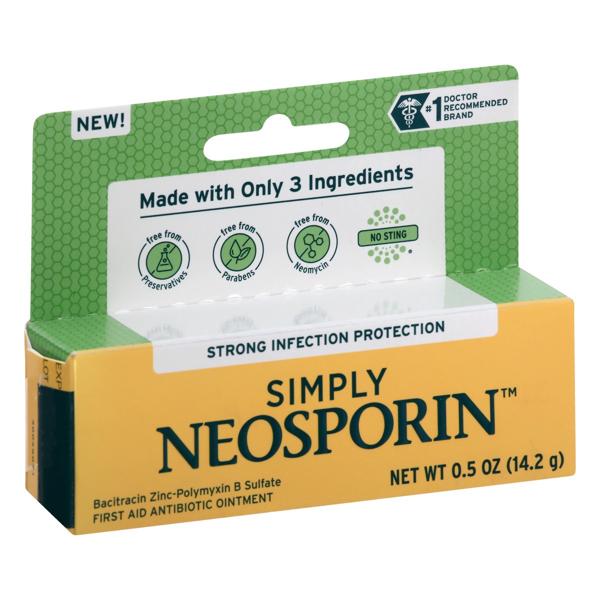 slide 3 of 9, Neosporin Simply Formula Ointment - 0.5oz, 0.5 oz