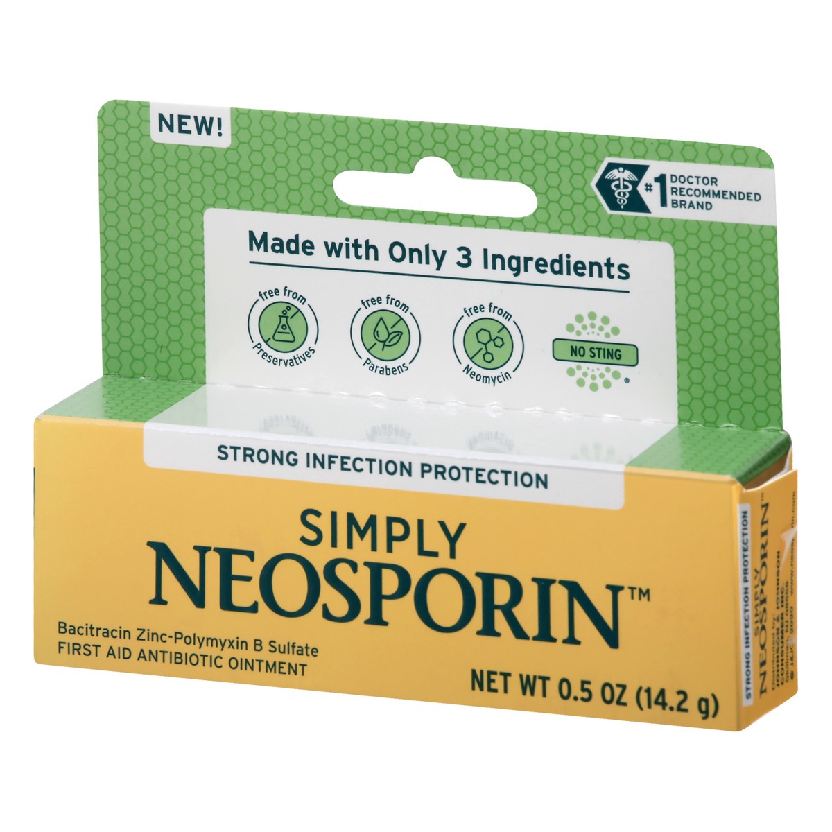 slide 8 of 9, Neosporin Simply Formula Ointment - 0.5oz, 0.5 oz