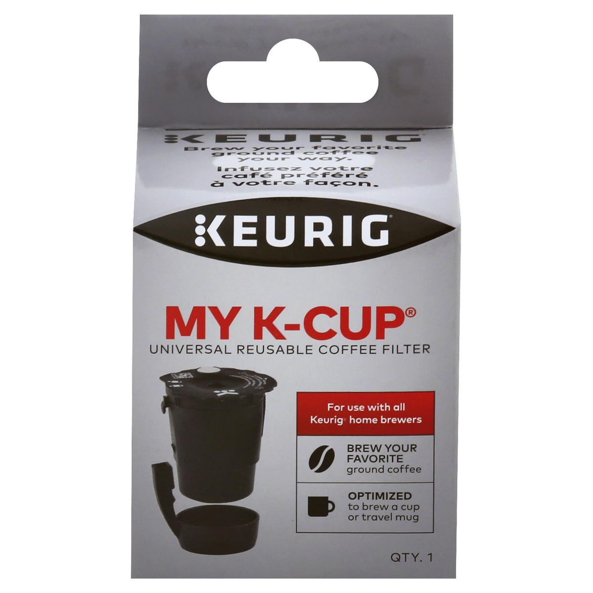 slide 1 of 11, Keurig Green Mountain Universal Keurig My Kcup, 1 ct