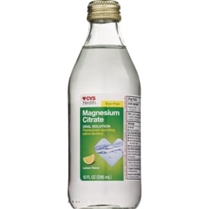 slide 1 of 1, CVS Health Lemon Magnesium Citrate Oral Solution, 10 oz