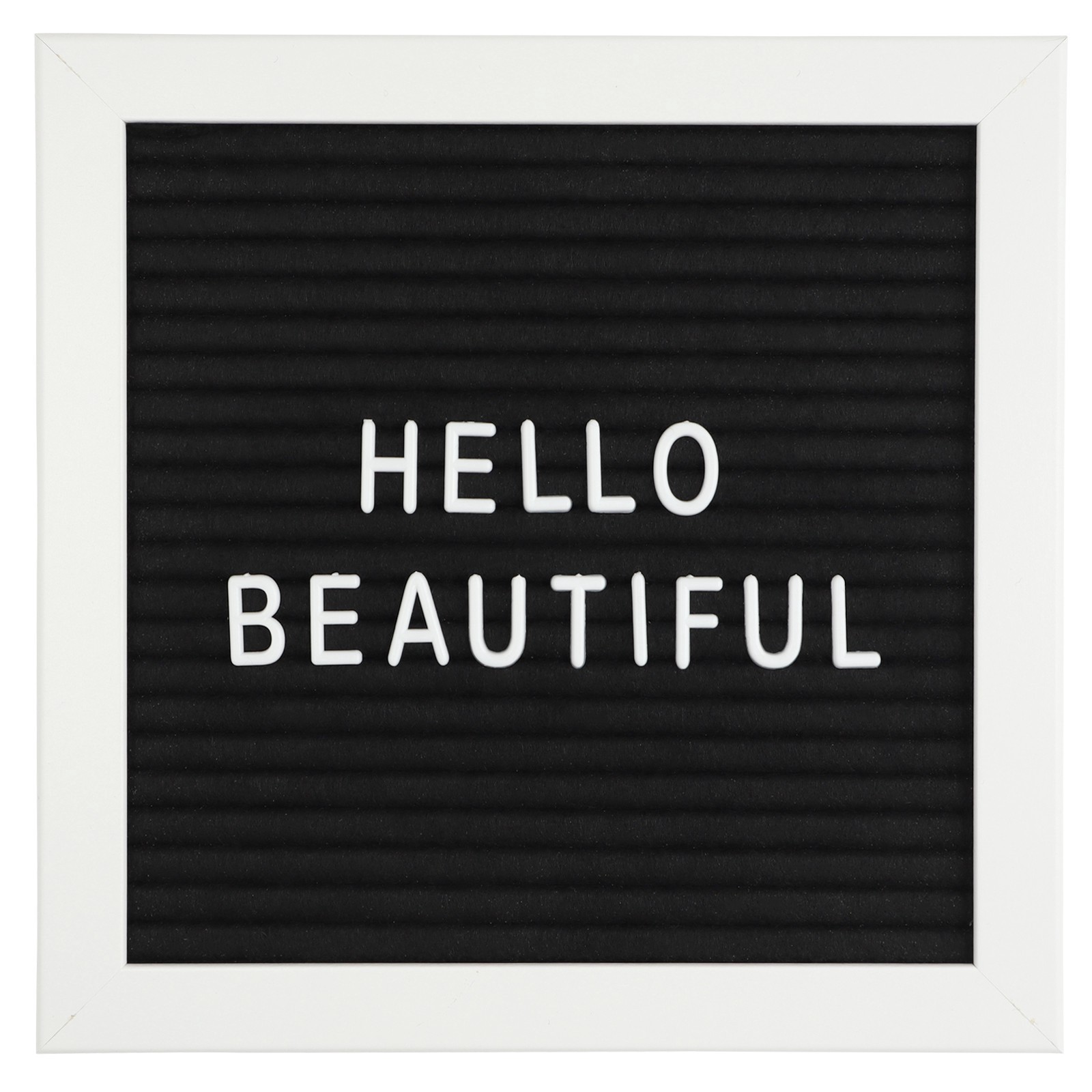 slide 2 of 3, 8" X 8" Black Felt Letter Board By Make Market, 8 in x 8 in