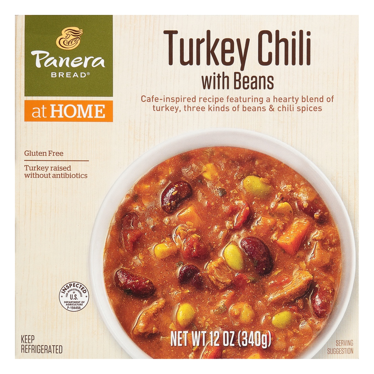 slide 1 of 8, Panera Bread at Home Turkey Chili with Beans, 12 oz