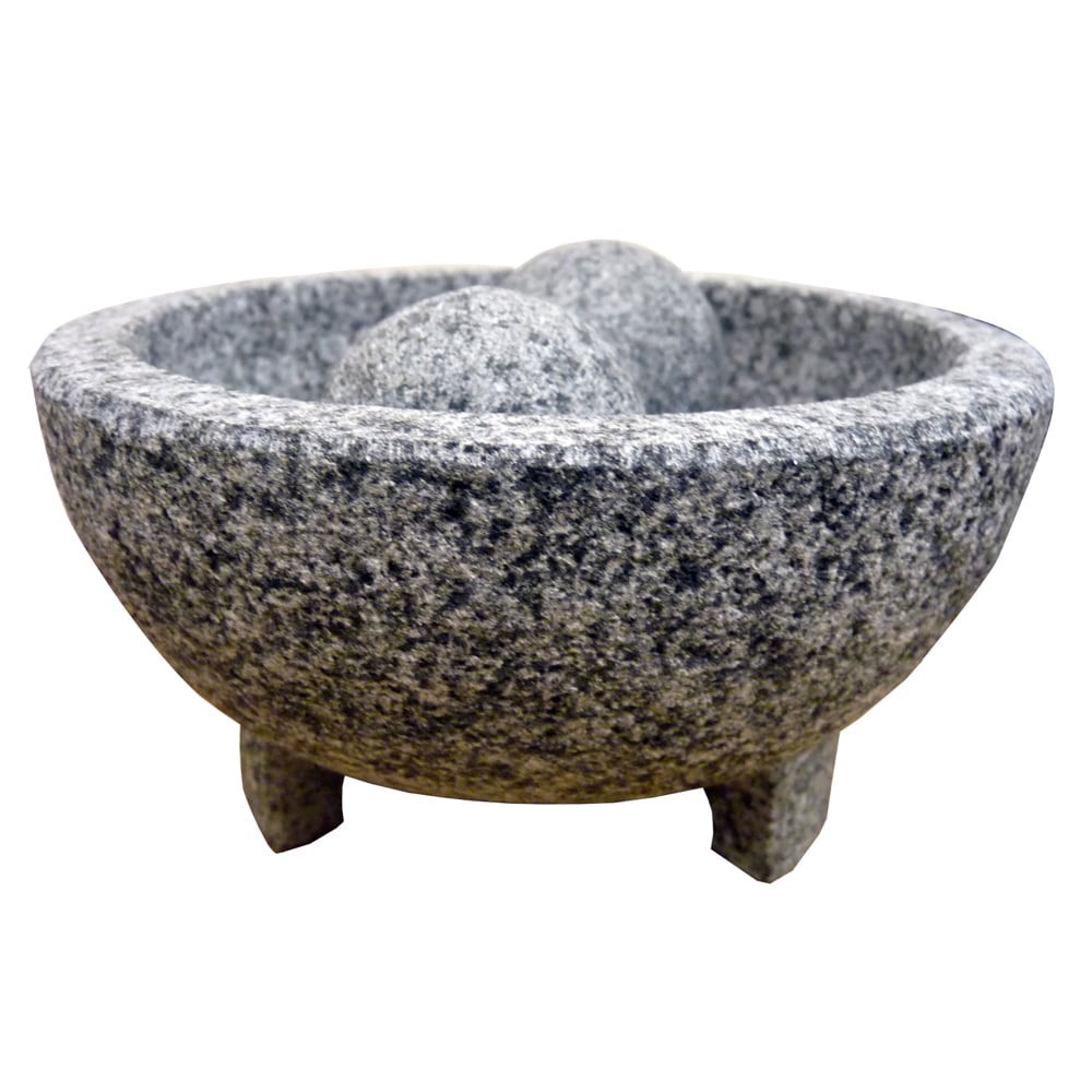 slide 2 of 6, Imusa Granite Molcajete 6Inch, 6 in