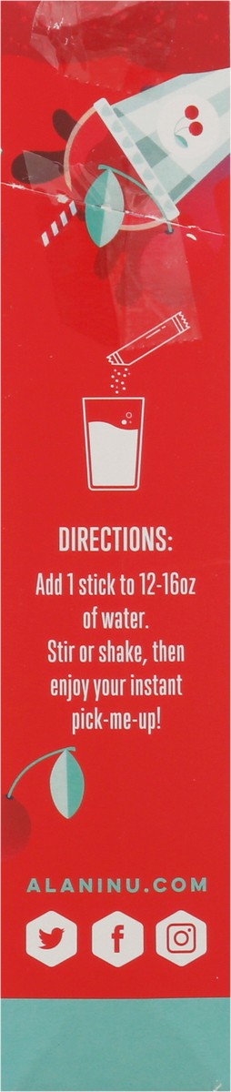 slide 9 of 9, Alani Nu Energy Sticks Cherry Slush 10Ct, 10 ct