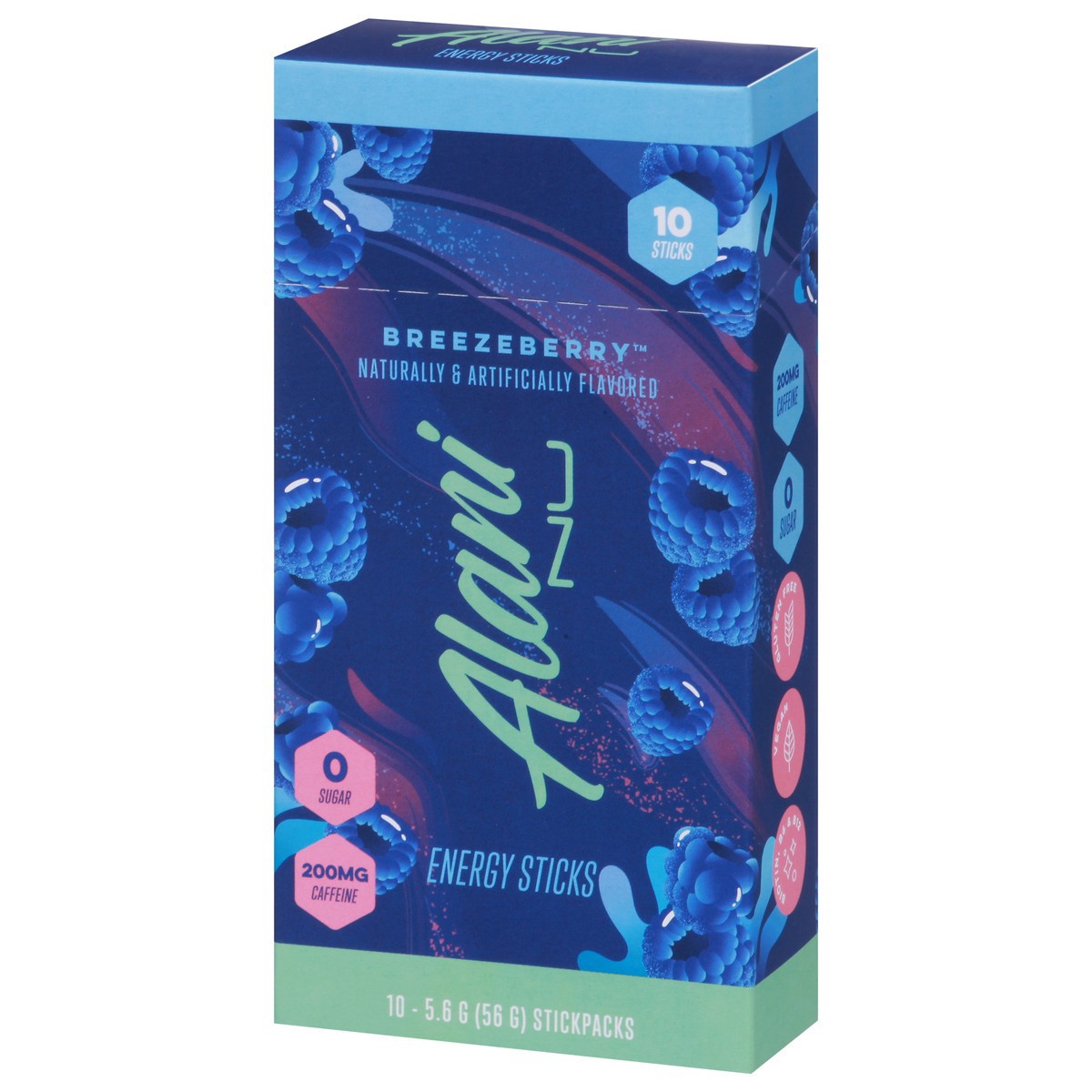 slide 7 of 9, Alani Nu Energy Sticks Breezeberry - 10 ct, 10 ct