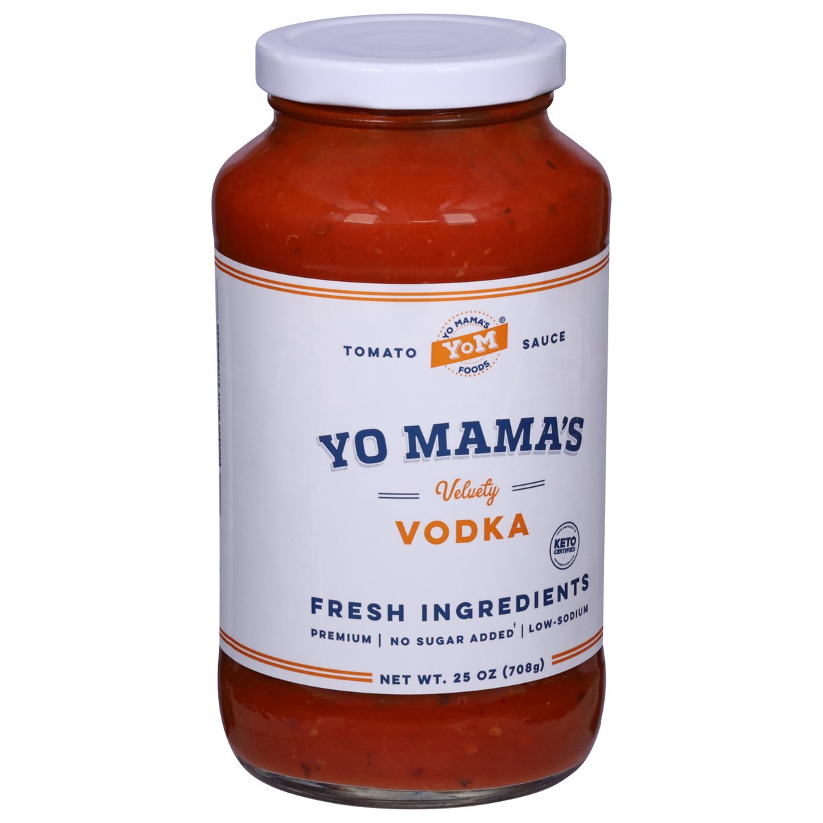 slide 3 of 9, Yo Mama's Vodka Tomato Sauce 25 oz, 25 oz