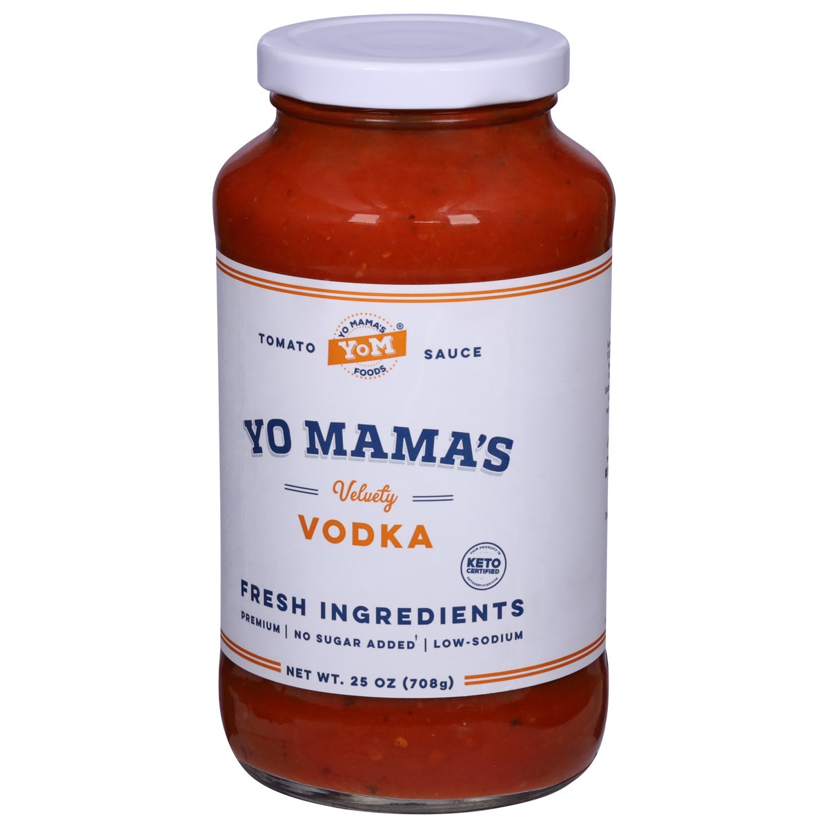 slide 4 of 9, Yo Mama's Vodka Tomato Sauce 25 oz, 25 oz