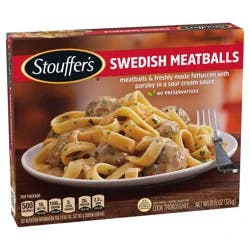 Stouffer's Swedish Meatballs Frozen Meal 11.5 oz.