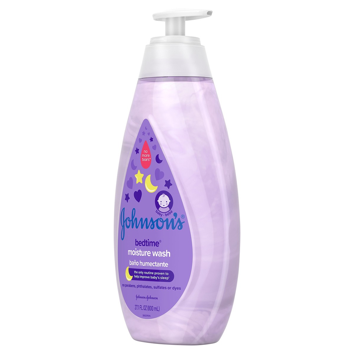 slide 6 of 7, Johnson's Bedtime Moisture Wash - 27.1oz, 27.10 fl oz