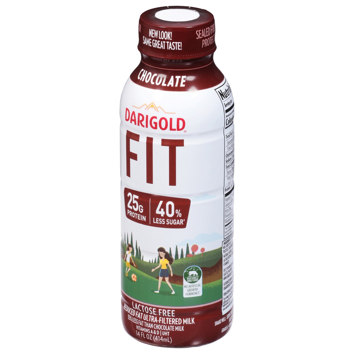slide 4 of 9, Darigold 2% Reduced Fat Ultra-Filtered Chocolate Milk 14 fl oz, 14 fl oz