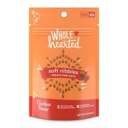 WholeHearted Savory & Tasty Soft Cat Treats - Chicken Recipe