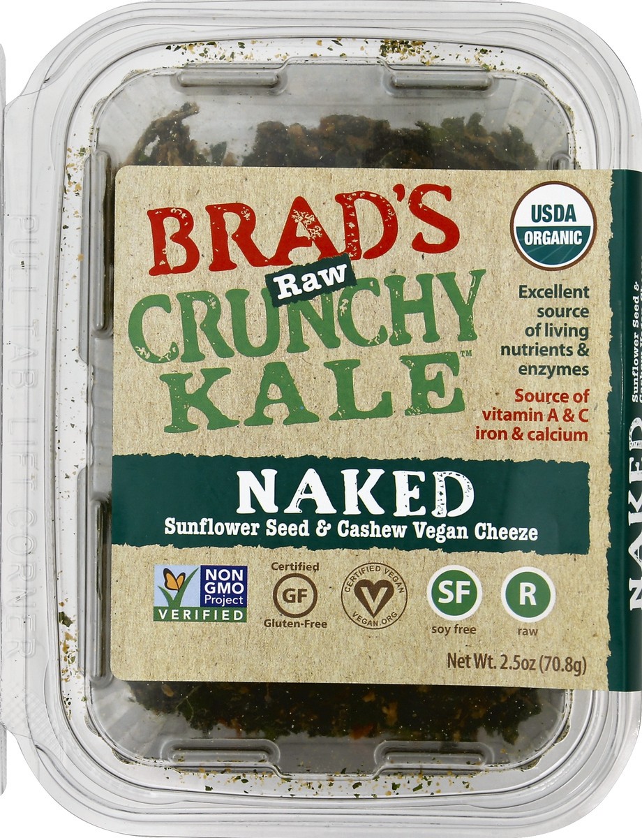 slide 4 of 4, Brad's Crunchy Kale 2.5 oz, 2.5 oz