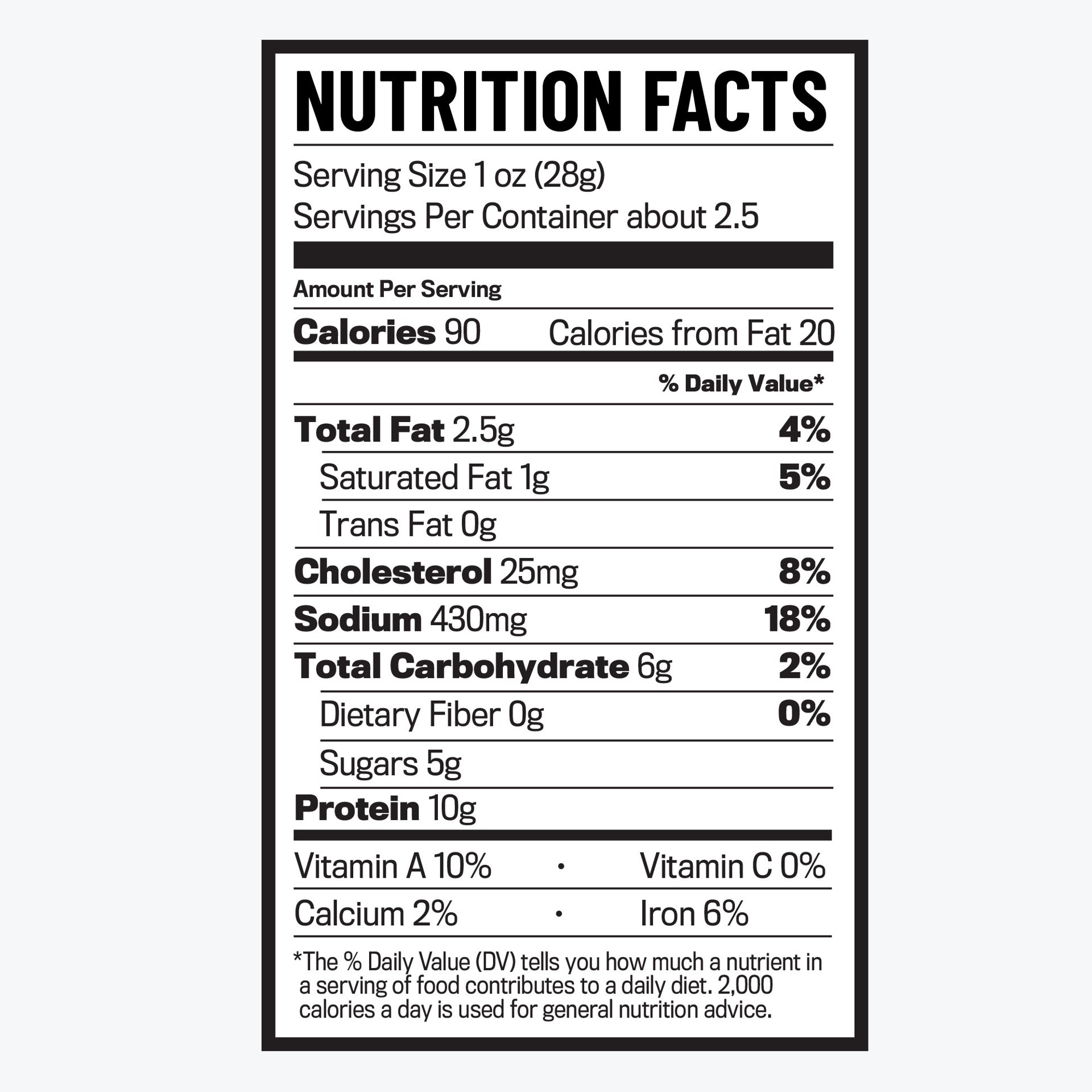 slide 2 of 5, Duke's Honey Bourbon Beef Brisket Strips, 2.5 oz., 2.5 oz