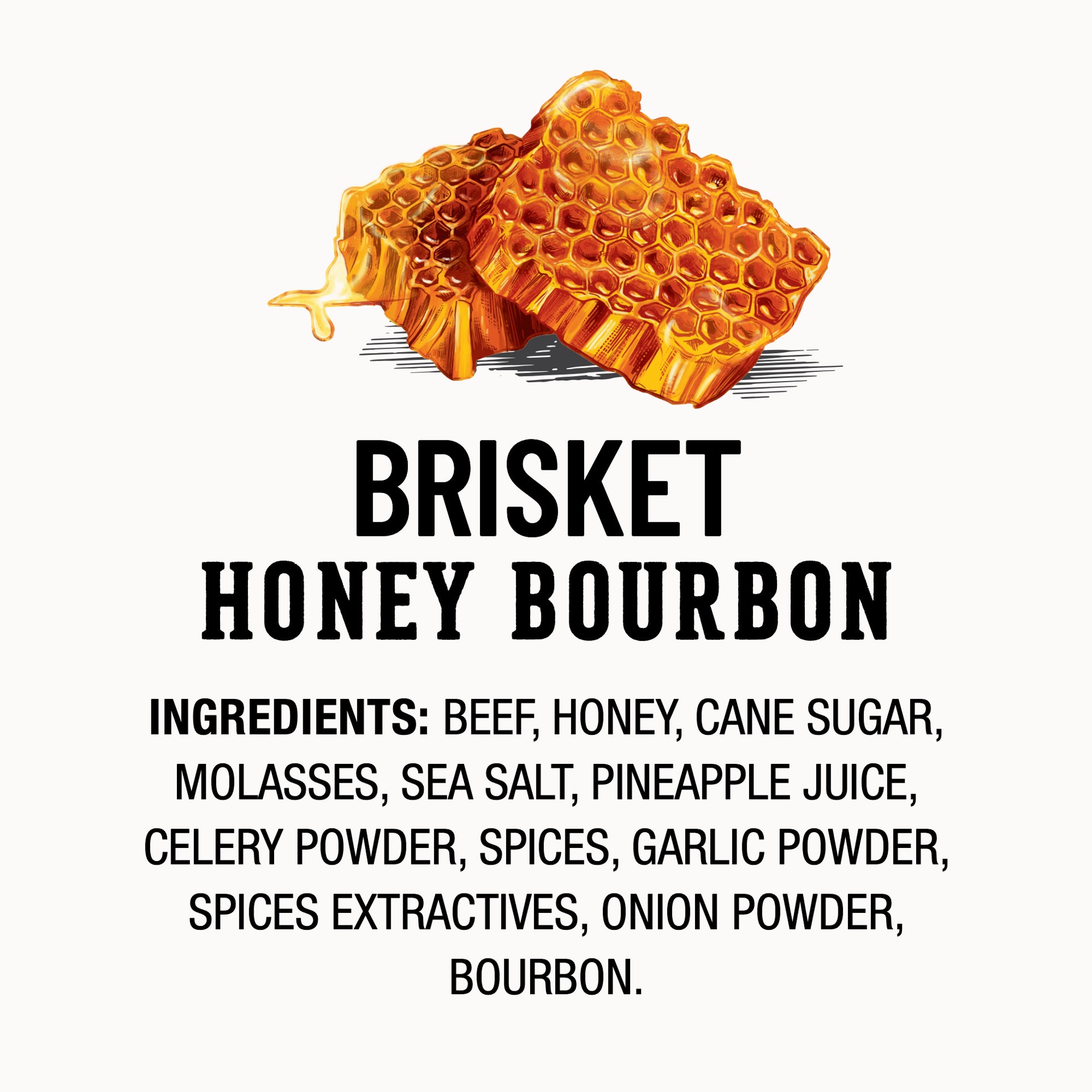 slide 4 of 5, Duke's Honey Bourbon Beef Brisket Strips, 2.5 oz., 2.5 oz