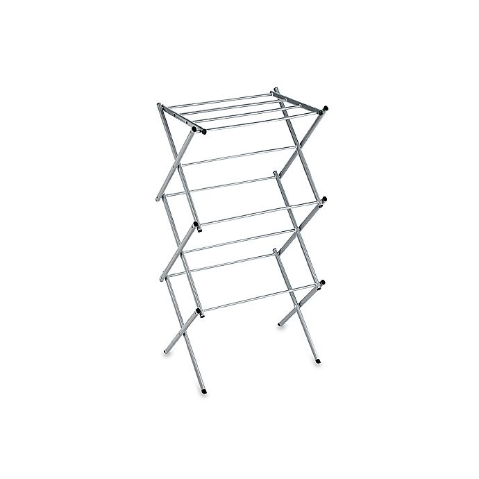 slide 1 of 4, SALT Compact Accordion Dryer Rack - Drizzle, 1 ct