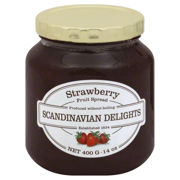 slide 1 of 2, Scandinavian Delights Fruit Spread 14 oz, 14 oz