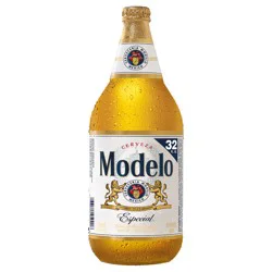 Modelo Especial Mexican Lager Import Beer, 32 fl. oz. Single Beer Bottle, 4.4% ABV