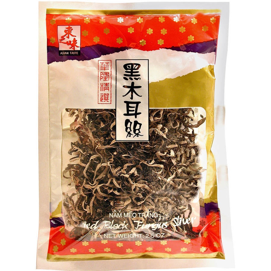 slide 1 of 1, Asian Taste Dried Blk Fungus-strip, 2.5 oz