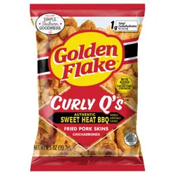 Golden Flake 3.5 oz Golden Flake Sweet Heat Curly Q’s